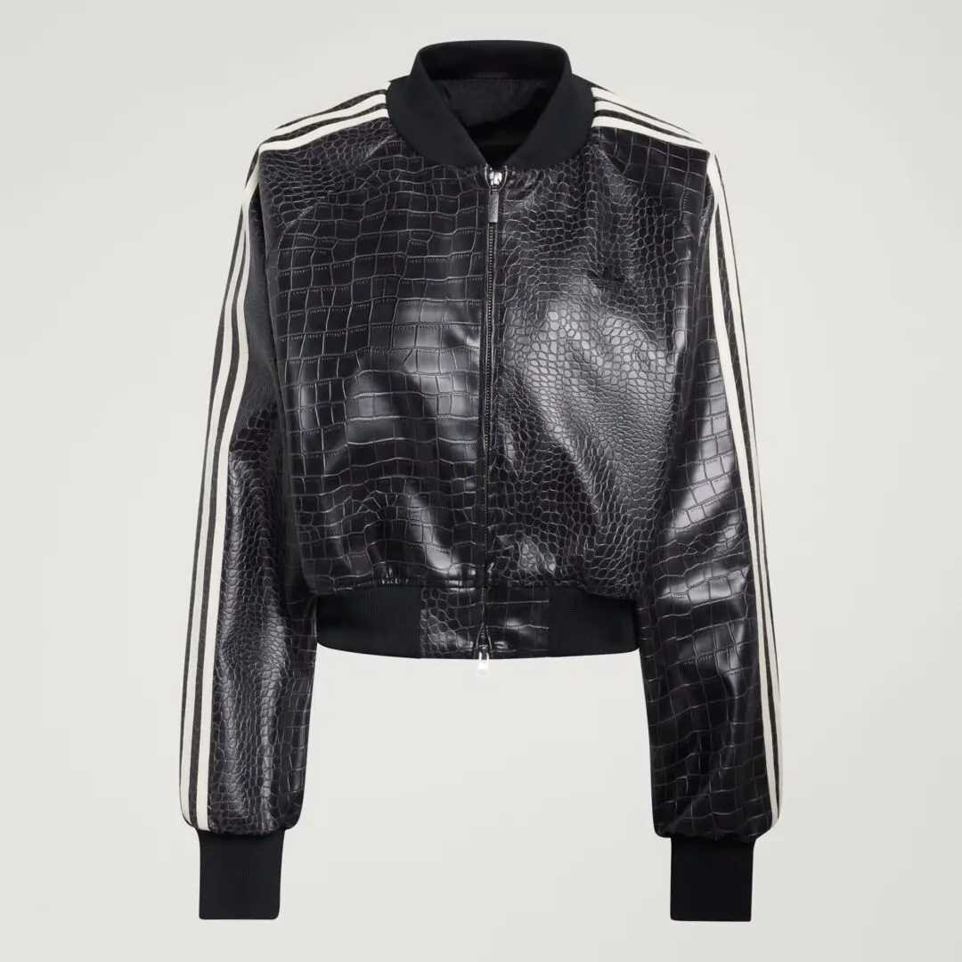 Croc Pleather Jacket