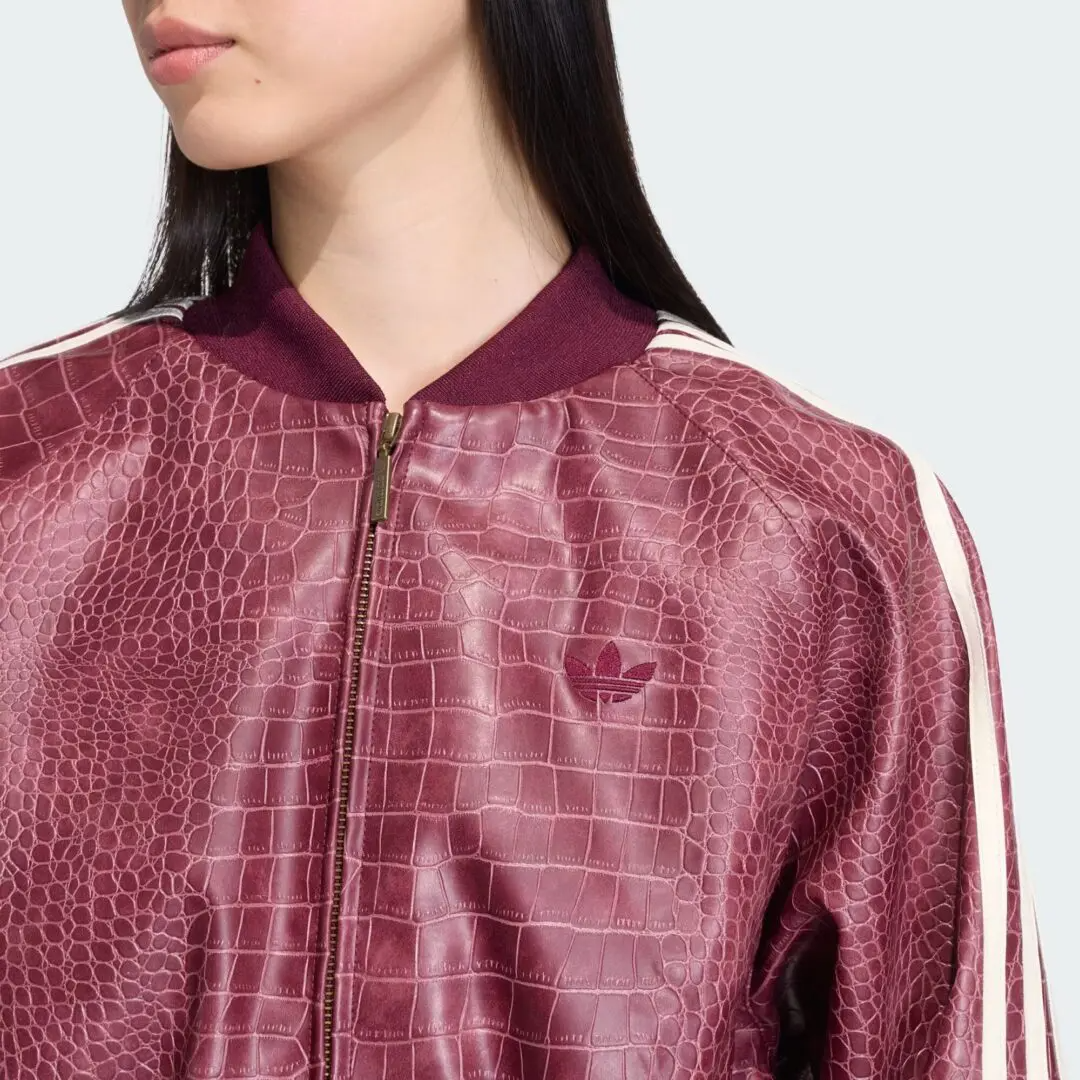 Croc Pleather Jacket