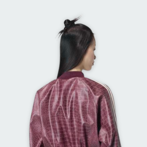 Croc Pleather Jacket