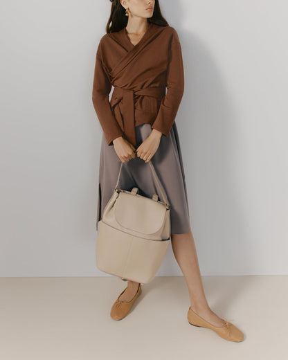 Leather Backpack 16-inch