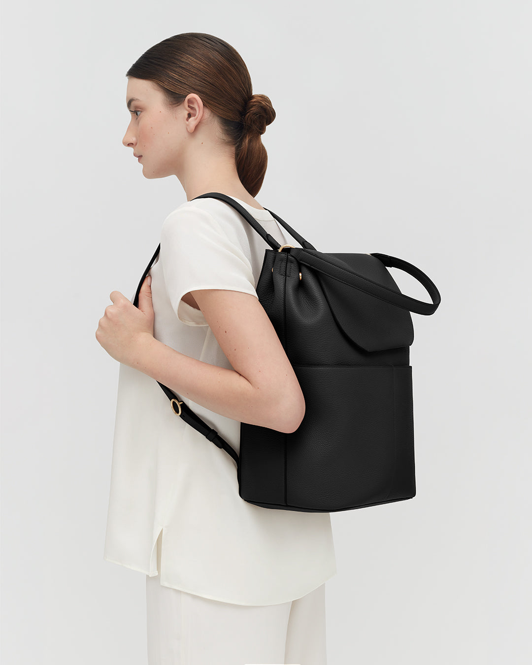 Leather Backpack 16-inch