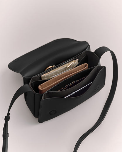 Concertina Shoulder Bag (Smooth)